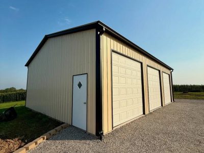 Garage Siding Installation